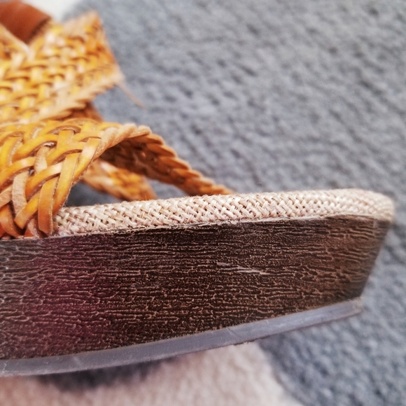 Ariel Wedge Platform Sandals by Bucco - Picture 4 of 8